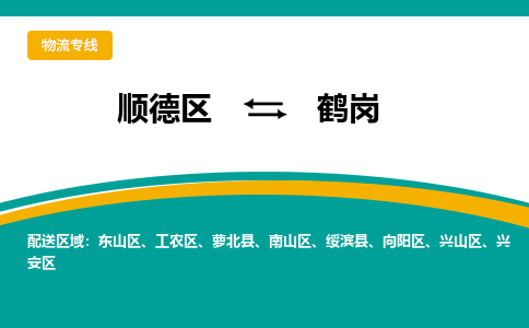 顺德区到鹤岗物流专线-顺德区至鹤岗货运,顺德区到鹤岗货运物流