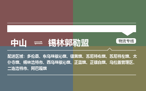 中山到锡林郭勒盟物流专线-中山至锡林郭勒盟货运,中山到锡林郭勒盟货运物流-中山货运物流公司