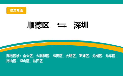 顺德区到深圳物流专线-顺德区至深圳货运,顺德区到深圳货运物流