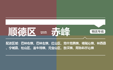 顺德区到赤峰物流专线-顺德区至赤峰货运,顺德区到赤峰货运物流