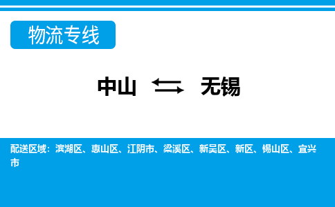 中山到无锡物流专线-中山至无锡货运,中山到无锡货运物流-中山货运物流公司