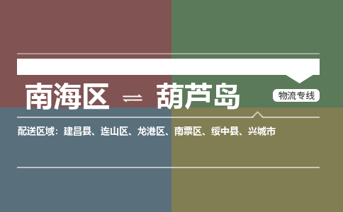 南海区到葫芦岛绥中县物流专线|南海区到葫芦岛绥中县-南海到东北物流专线