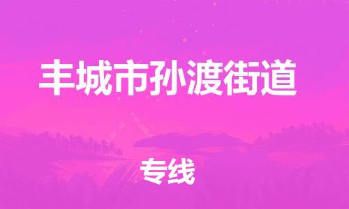 乐从镇到丰城市孙渡街道物流专线-乐从镇至丰城市孙渡街道运输公司-乐从到华东物流